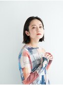 前髪カタログ/くびれミディ/イヤリングカラー/新宿