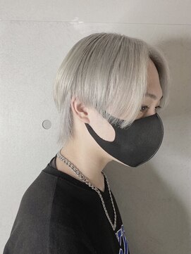 遊人セントラル(CENTRAL) [心斎橋/難波］ホワイトミルクティー×艶マッシュ