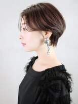 アイティーバイアルバム 藤沢店(IT by ALBUM)&nbsp;ショートヘア_フェザーバングマッシュショート_ba324171