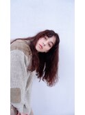 【森 真弘】ニュアンスカラー×ラフなクセ感ロング[20代30代]