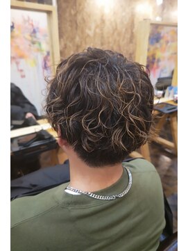 ソネル 小手指店(SONEL) メンズスパイラルパーマスタイル