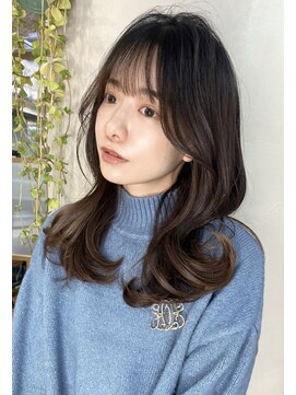 アリスバイアフロート 自由が丘(ALICe by AFLOAT) 大人可愛いくびれヘア／アッシュカラー