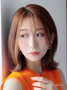カイノ プラットプラット店(KAINO) 【KAINO】一気にオシャレな雰囲気に！切りっぱなしボブ