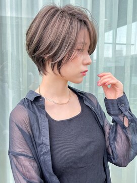 バンプ ギンザ(BUMP GINZA) 透明感カラー×大人美人ショートボブ【ERIKA】