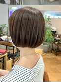 似合わせカット/イメチェン/ナチュラル/ミニボブ[銀座/日比谷]
