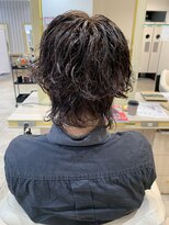 アッシュ 仙川店(Ash)&nbsp;多毛　クセ毛　白髪　50代女性　クセを活かしたウルフカット