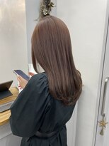 ヘア デザイン ヴェルダ(hair design Verda) ブリーチ無しベージュ