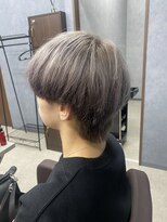 クレオ 福大通り店(CREO)&nbsp;マッシュウルフ×シルバーカラー