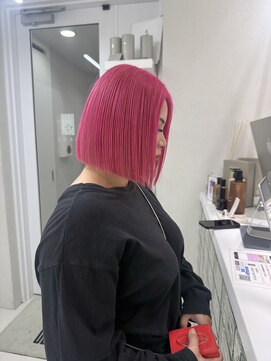 ガガ 心斎橋(GAGA) 韓国/ハイトーンカラー/ワンホンヘア/レイヤーカット/髪質改善