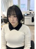 ウルフカット×レイヤーカット