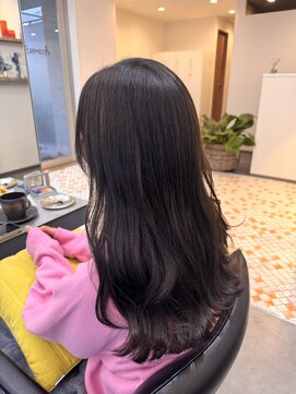 アッセンブル(ASSEMBLE) ラベンダーグレージュ×ゆる巻ヘア