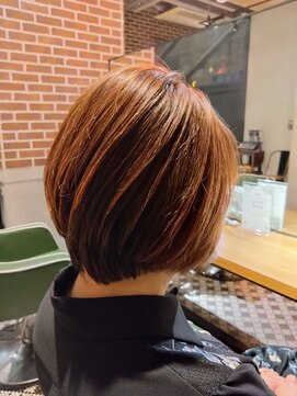 ヘアーアンドフェイス あかしや美容室(HAIR&FACE) ショートヘア