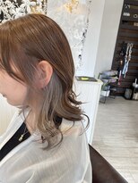 クラウン ヘア ラウンジ(CROWN hair lounge)&nbsp;【クラウン】20代30代40代　つやレイヤー×シフォングレーインナ