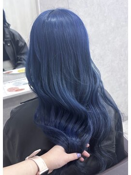 アン ブリーチ 大宮駅東口店(UN BLEACH) ネイビーブルー♪