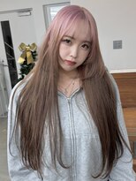 リヴ ウメダ(LIV umeda)&nbsp;ルーツカラー/レイヤーカット/ケアブリーチ/ダブルカラー/梅田