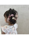 キッズヘアセット