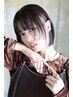 似合わせカット＋カラー+『ケアブリーチ使用』ポイントブリーチ　￥13,050～