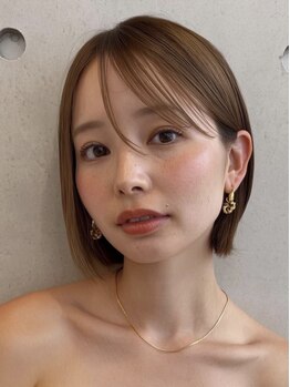 ゴカンムード(Gokan mood)の写真/【岐阜駅から徒歩2分】肌になじんで透き通るオーダーメイドカラー◇お手頃プライスで憧れの柔らかな髪色へ*