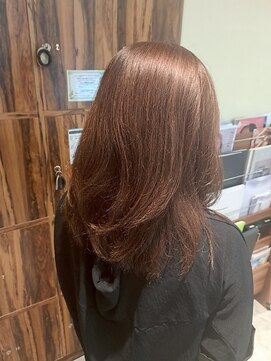 ヘアリゾート粋 トゥジュ 池袋東口店(tujuh) 艶髪/テラコッタブラウン/巻き髪