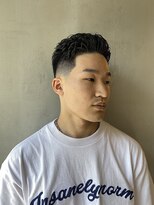 フランクスバーバーザスタンド(Frank’s barber the stand)&nbsp;サーフカール/スパイキーショート/フェザーパーマ/飯田橋E