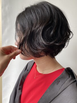 モリオフロムロンドン 原宿本店(morio from London) 【morio原宿】ボブウェーブ