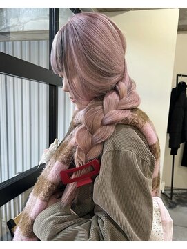 ラキング ギンザ トウキョウ(LAKING GINZA) くびれヘア/アプリコットオレンジ/夏/ハイライトカラー[銀座駅]