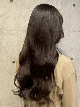 リムレスバイサンク 万代 新潟駅(LIMLESS by cinq) 新潟ブリーチ1回ブリーチなしダブルカラーミルクティーベージュ*