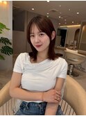 髪質改善＊似合わせ小顔カットボブ＊美髪【Zina千葉】