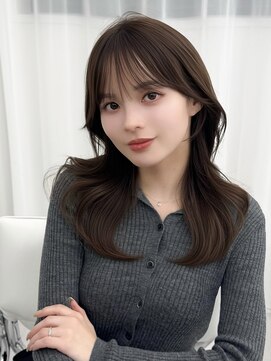 アマトウキョウスマートサロン(AMA TOKYO×Smart Salon) くびれレイヤー/顔まわりカット/レイヤーカット/小顔ヘア