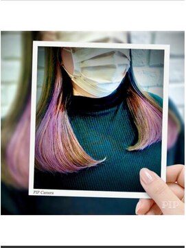 イストワール(Histoire) イヤリングカラー。。ユニコーンピンク。。