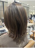 ミディアム×外はね