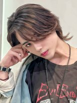 ロンドオム 池袋(Lond Homme) men's/メンズ/フェザーパーマ/黒染め/韓国