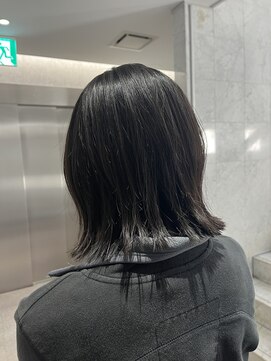 リアン(Lian) 着物ヘア/ダークアッシュ/ミディアムレイヤーカット/仙台