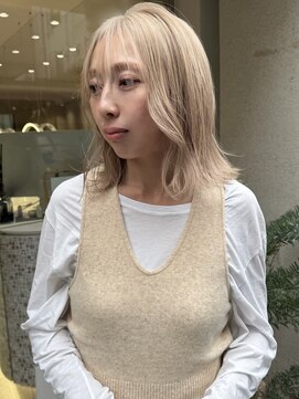 マイル 渋谷(mile) ホワイトベージュ / ミディアムレイヤー