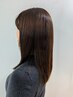 カット+髪質改善縮毛矯正ストレート+髪質改善HITAトリートメント