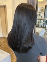 ヘアーアイスカルテット(HAIR ICI QUARTET)&nbsp;ブリーチなしカラーで叶うグレージュ×レイヤー夏カラー
