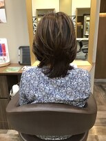 ラモードイワイ　遠鉄百貨店(La Mode IWAI)&nbsp;ふんわり丸み、すっきりくびれ。大人の美シルエットヘア。