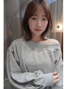 コードセブンス(Chord seventh)の写真/小顔も叶う！計算されて骨格矯正カット。理想の小顔効果と印象を決める顔周りを一番可愛く大切に。