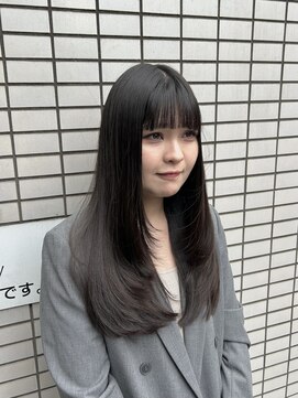 トロワエピ 表参道(Trois epis) ワイドバング/ロングレイヤーカット