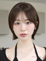 オーラ オモテサンドウ(Aura omotesando)&nbsp;シースルーバング×タイトミニボブ
