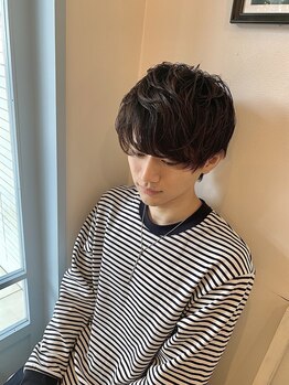 ケアアンドデザイン 今里本店(care&design fulfill)の写真/【今里駅1分☆】細部まで整えて、清潔感のある好印象スタイルへ！カット＋眉カット￥4,460メンズパーマも◎