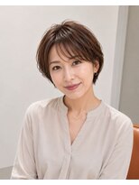 リーフ 焼津店(LeaF)&nbsp;白髪染めでも軽く見えるボブ