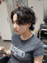 ウーズ ハラジュク(Ooze.HARAJUKU) ハッシュカットグレージュデザインカラーツートーンカラー原宿