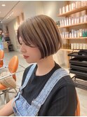 ショート/アンブレラカラー【朝霞美容院HairSalonavan】