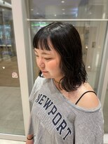 アピッシュ 国分寺(apish) コテ巻き風ボブパーマ