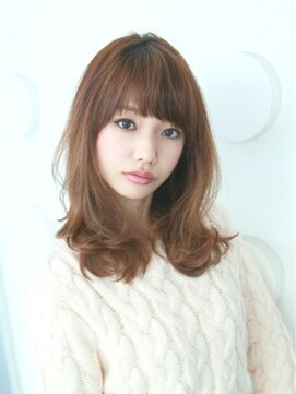 Shino 発 桐谷美玲さん風 ナチュラルストレート カラー L グランマッシュ Granmash のヘアカタログ ホットペッパービューティー