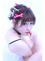 【ミューズ サカエ】カラフル可愛いリボン畑アップ