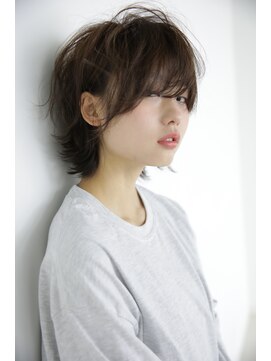 ネオリーブカフ 鶴ヶ峰店(Neolive caff) Neolive／小顔効果が高まる、マニッシュウルフショート