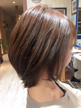 リオールヘア 北千住(LIOR.HAIR) 大人可愛いひし形ボブ