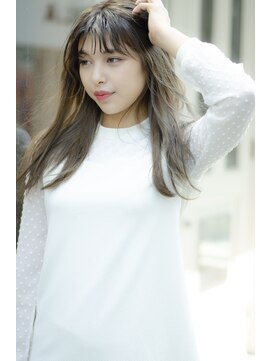 ユニオン(union) レイヤーミディ×ヌーディーグレージュ